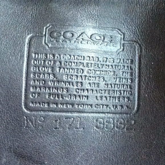 Vintage Coach Unisex Briefcase - Picture 8 of 8